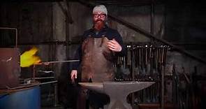 Forging the Blacksmiths Knife.