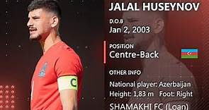 Jalal Huseynov ● Centre-Back ● Football CV 2022 HD