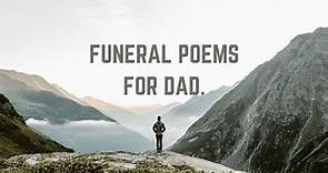 21  Funeral Poems for Dad | Art of Condolence