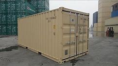 New 20' Shipping Container For Sale