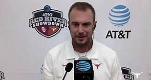 Tom Herman Postgame Press Conference vs OU [Oct. 10, 2020]