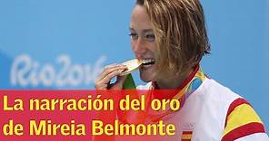 La brutal narración del oro de Mireia Belmonte por RTVE