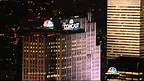 NBC Nightly News: NBC Peacock Lights Up NYC Skyline