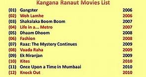 Kangana Ranaut Movies List