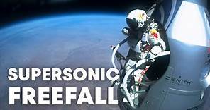 Felix Baumgartner's supersonic freefall from 128k' - Mission Highlights