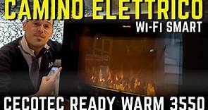 CAMINETTO ELETTRICO COME FUNZIONA CECOTEC Ready Warm 3550 camino Wi-Fi e SMART