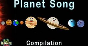The Planet Song | Space Explained by KidsLearningTube