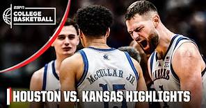 Houston Cougars vs. Kansas Jayhawks | Full Game Highlights | ESPN College Basketball