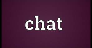 Chat Meaning