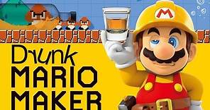 DRUNK MARIO MAKER - Super Mario Maker Gameplay