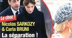 Carla Bruni amoureuse, elle est dévastée par sa séparation avec Nicolas Sarkozy.