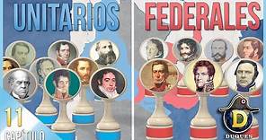Unitarios y Federales 🔵⚔️🔴 RESUMEN - Serie: Historia Argentina 🇦🇷