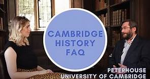 History at University of Cambridge FAQ | Peterhouse, Cambridge