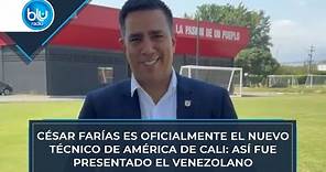 César Farías es oficialmente el nuevo técnico de América de Cali: así fue presentado el venezolano