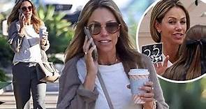 Christine Baumgartner grabs lunch in Montecito after her ex Kevin Costner was spotted in Colorado