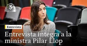 Entrevista íntegra a Pilar Llop, ministra de Justicia