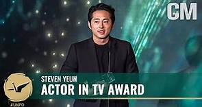 Steven Yeun Wins Actor in TV Award at the 21st Unforgettable Gala
