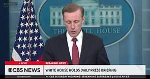 HAPPENING NOW: White House delivers daily press briefing