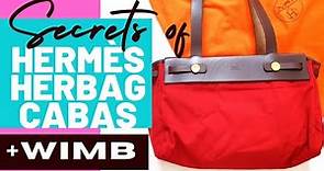 SECRETS OF THE HERMÈS HERBAG CABAS + WHAT'S IN MY BAG?