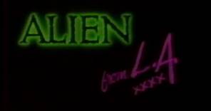 "Alien From L.A." Trailer - Kathy Ireland Movie (1988)