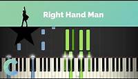 Hamilton - Right Hand Man Piano Tutorial