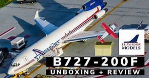 Inflight 200 1:200 // Boeing 727-200F Amerijet International, El Aviador Models ¡Unboxing + Review!