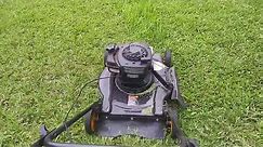 How to properly mow lawn ( push mower )