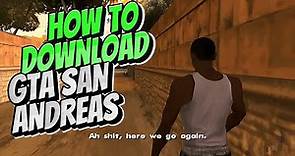 How To Download GTA San Andreas for PC | Step-by-Step Guide (2024)
