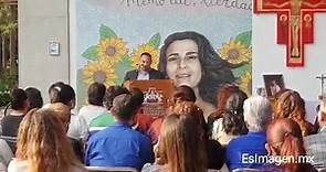 ✝️🚺Realizan misa en la Ibero Puebla en memoria de María Eugenia Ocampo Martínez, psicóloga y exalumna de esta institución, víctima de feminicidio, hallada el pasado 4 de enero en las faldas de La Malinche Video: @EsImagen