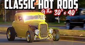 CLASSIC HOT RODS!!! 1930s & 40s. USA Car Shows, Classic Cars, Street Rods, Street Machines, Hot Rods
