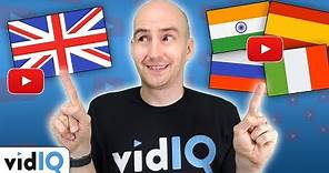 How To Translate Your YouTube Video in to ANY Language!