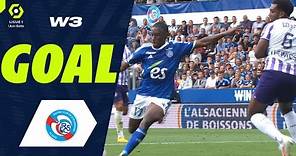 Goal Jean-Ricner BELLEGARDE (89' - RCSA) RC STRASBOURG ALSACE - TOULOUSE FC (2-0) 23/24