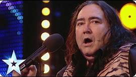 Peat Loaf is a real dead ringer for Meat Loaf | Britain's Got Talent 2014