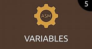 Assembleur #5 - variables