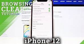 How to Clear Safari History & Website Data in iPhone 12 – Browser Settings