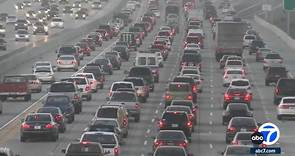 AAA predicts the busiest stretch of SoCal freeway with record number of holiday travelers expected