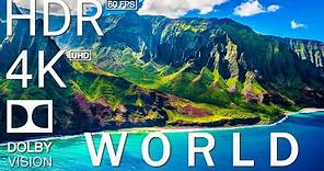 TOP 50 • Most Beautiful Places in the World 12K Scenic Relaxation - TRUE CINEMATIC