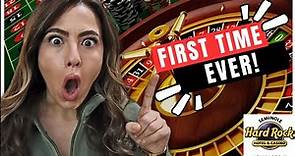 1st Live Roulette Ever from Seminole Hard Rock Hollywood! $1K Bets!!