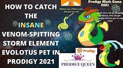 PRODIGY MATH GAME 2021 | HOW to CATCH an EVOLOTUS Pet in Prodigy 2021| Storm Pet| Prodigy Queen
