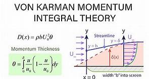 Introductory Fluid Mechanics L19 p3 - von Karman Momentum Integral Theory