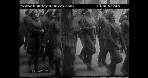 Women's Battalion of Death and Maria Bochkareva 1917. Archive film 62248