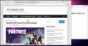 how to download fortnite for pc in compressed in utorrent
