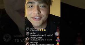 Sergio Calderon Jr IG Live March 1, 2019 | In Real Life Philippines