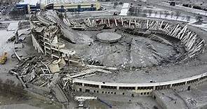 Worker killed after stadium roof collapses in St Petersburg