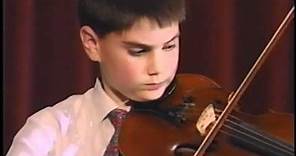 Ben Shapiro, 12, Plays "Schindler's List"