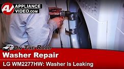 LG Washer - Door Hinge - Leaking Door not properly closing- Diagnostic & Repair