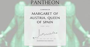 Margaret of Austria, Queen of Spain Biography - Queen of Spain and Portugal from 1599 to 1611