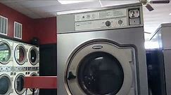 Wascomat W655 Washing Machine. Unbalanced Final Spin With Sudslock And Full Final Spin.