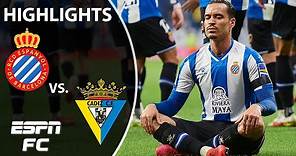 Espanyol stays hot with shutout win vs. Cadiz | LaLiga Highlights| ESPNFC