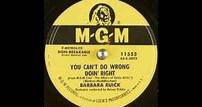 Barbara Ruick - You Can't Do Wrong Doin' Right (1953)